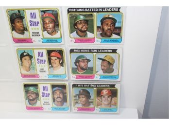 1974 All-star Selections And 1973 Hitting Leaders