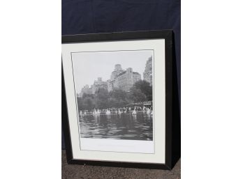 Sailboats In Central Park - Gorgeous B&W Photography