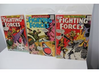 3 Silver Age Comics 'Our Fighting Forces' Group 2.