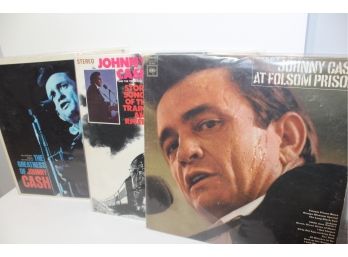 3 Johnny Cash Albums