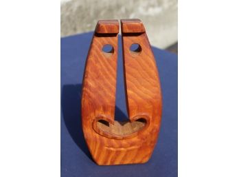 Unique Wooden Art Carved Face