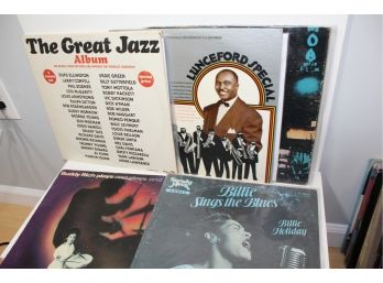 6 Jazz Classics -Billie Holiday - Buddy Rich Duke Ellington & Sarah Vaughan 7 Total Albums