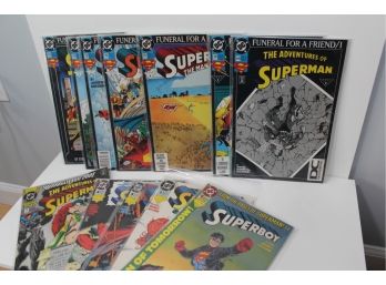 Superman/Superboy Comic Group Vintage & Modern (15)