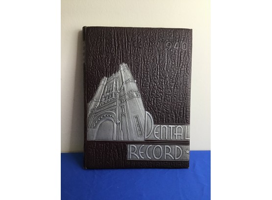 Dental Record Book