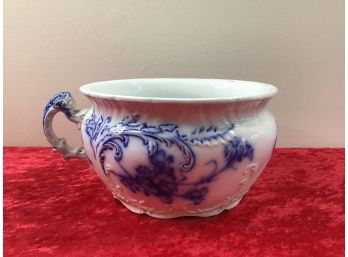 White And Blue W. H. Grindley And Co. Chamber Pot