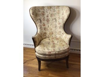 House Of Burlant Cushioned Floral Side Chair #1