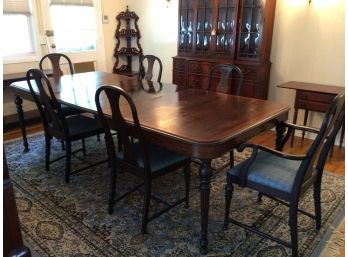 Early Dining Room  Table And Chairs