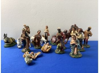 Early Italy Nativity Scene Figurines