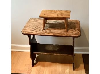 Small Table & Stool