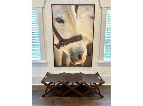 Portrait Of A Mare / In Rosewood Finish Frame