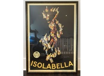 Large Framed Leonetto Cappiello Isolabella Poster