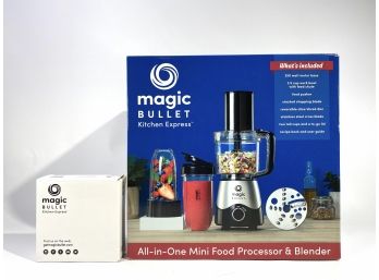 Magic Bullet  Kitchen Express - Food Processor & Blender With Extra Blades Upgrade