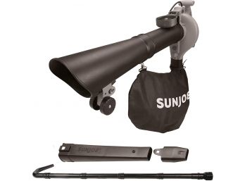 Sun Joe 10amp Electric Blower With Gutter Cleaning Attachment