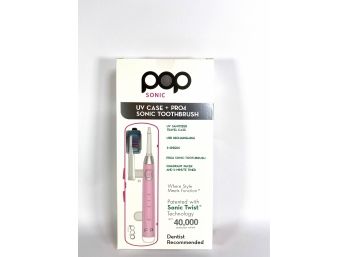 POP SOnic Pro 4 Travel Power Toothbrush With UV Cleaner
