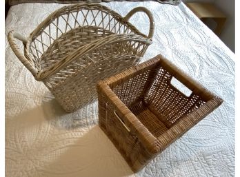 3 Storage Baskets