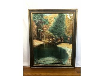 Early 1900s Wallace Nutting 'untitled' - Unique Large Piece