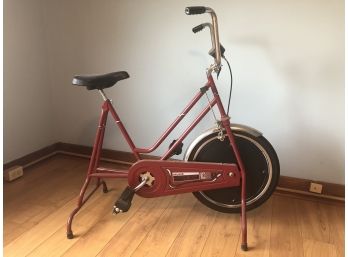 Vintage 1980s Deluxe Stationary Exercise Bike
