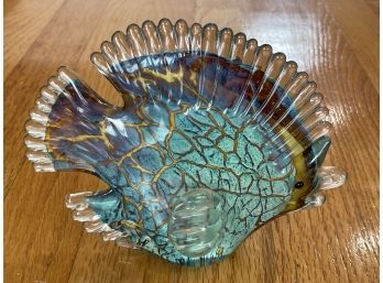 Hand Blown Glass Murano Art Glass Fish