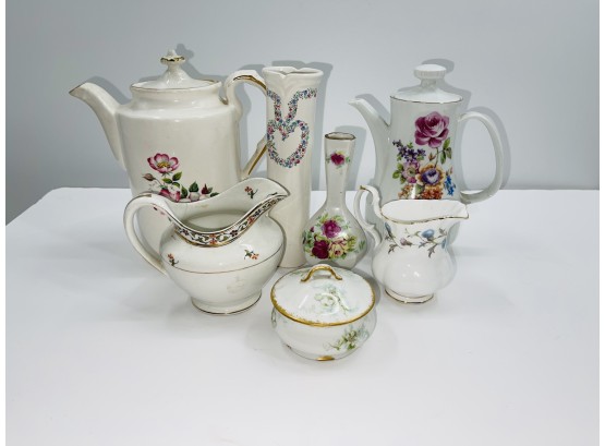 2nd Vintage Lot Of Multi Porcelain Serving Pieces