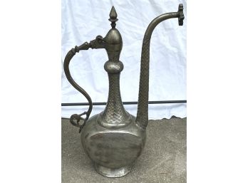 Antique Persian Metal Ewer Teapot