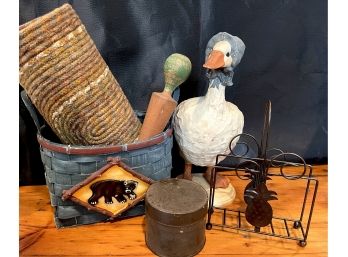 Lot Of Contemporary Country Style Items