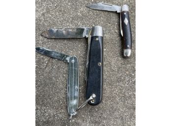 Set Of 3 Jack Knives
