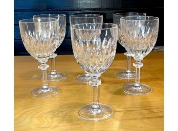 Set Of 6 Waterford Wine And Rocks Glasses