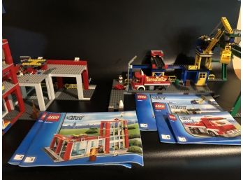Lego City Sets 6004, 4645, And 7939 - Retired