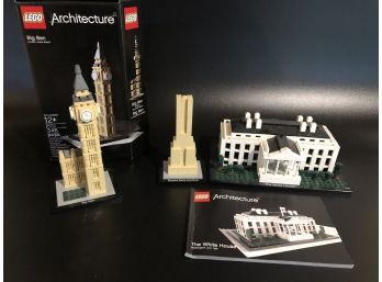 Lego Big Ben And The White House 21013 And 21006 - Retired