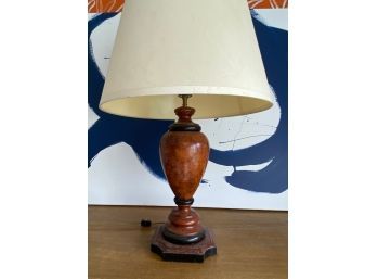 Wood, Faux Painted Lamp
