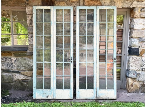 Two Pair Of Antique French Doors