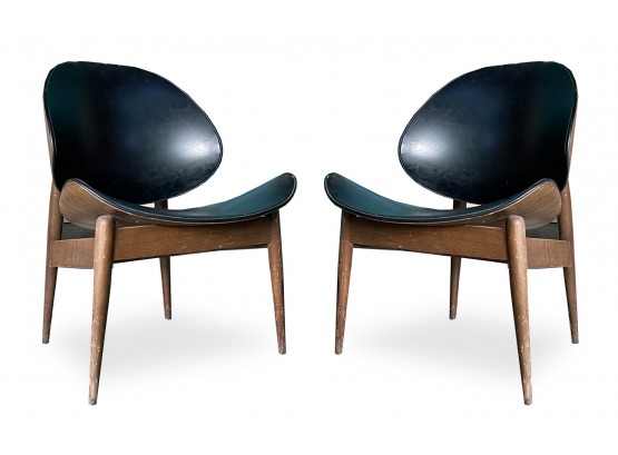 A Pair Of Amazing Mid Century Modern Side Chairs
