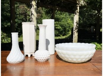 Milkglass And Ceramics