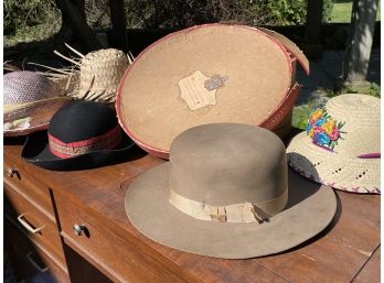 A Collection Of Vintage Hats