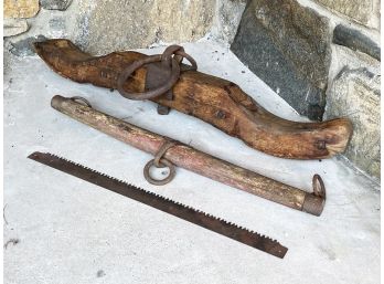 Primitive Yokes And A Saw Blade