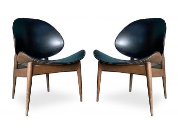A Pair Of Amazing Mid Century Modern Side Chairs