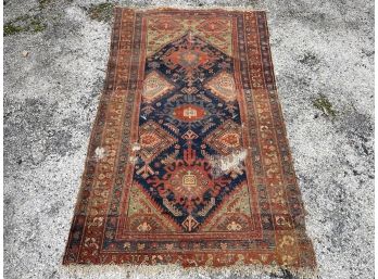 An Antique Abadeh (Persian) Rug