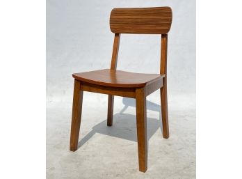 A Vintage Modern Veneered Bentwood Side Chair