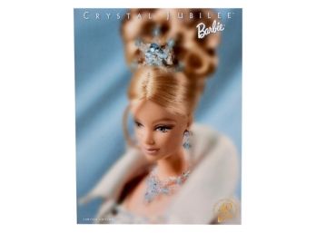 Limited Edition Crystal Jubilee Barbie Celebrating 40 Years In Original Box