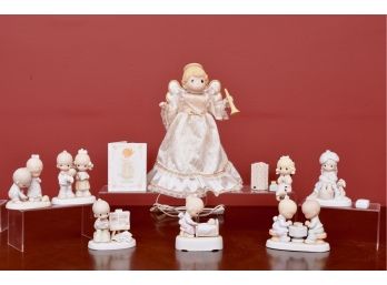 Enesco Precious Moments Musical Moving Angel And Figurines