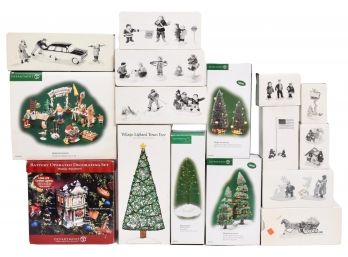 Collection Of Department 56 St. Nicks Toyland, Village Accessories And More