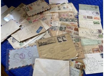 Collection Of Postacards And Mail Covers