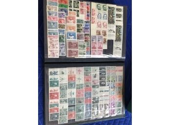 Collection Of Hundreds Of Czechoslovakia Stamps In A Book