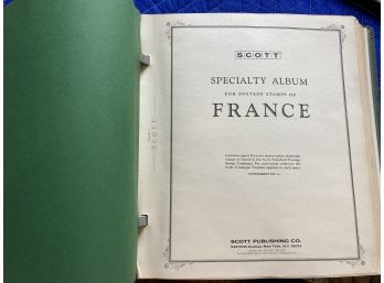 France Stamp Book 1849 And On