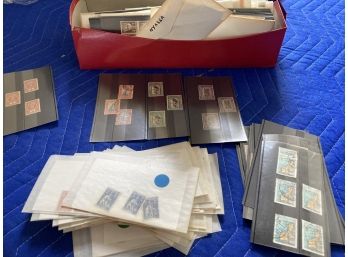 Collection Of Hundreds Of Foreign Stamps