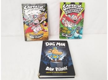 Three Dav Pilkey Childrens Novels