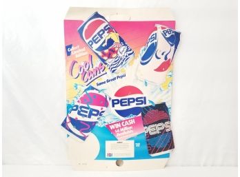 Pepsi Cool Cans Advertisement Poster