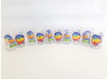 Vintage 'Uh Huh You Got The Right One Baby' Ray Charles Diet Pepsi Glasses