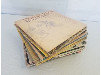 Vintage Vinyl Records (Diana Ross, Barry White, Soul Train Hits & More)