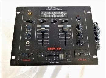 RadioShack Optimus Stereo Disco Mixer SSM-50